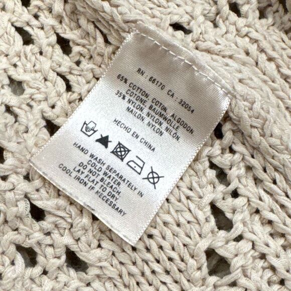 Anthropologie Guinevere oversized open short sleeve cardigan medium - Picture 3 of 5